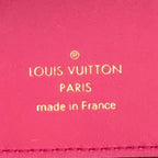 Louis Vuitton Portefeuille Capucines Enabled Leather Pink Black Trifold Wallet — view 4