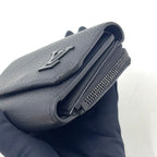 Louis Vuitton Portefeuille Pilot Aerogram Leather Black Trifold Wallet — view 7