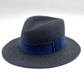 Hermes Felt Hat Wool Dark Gray Hat
