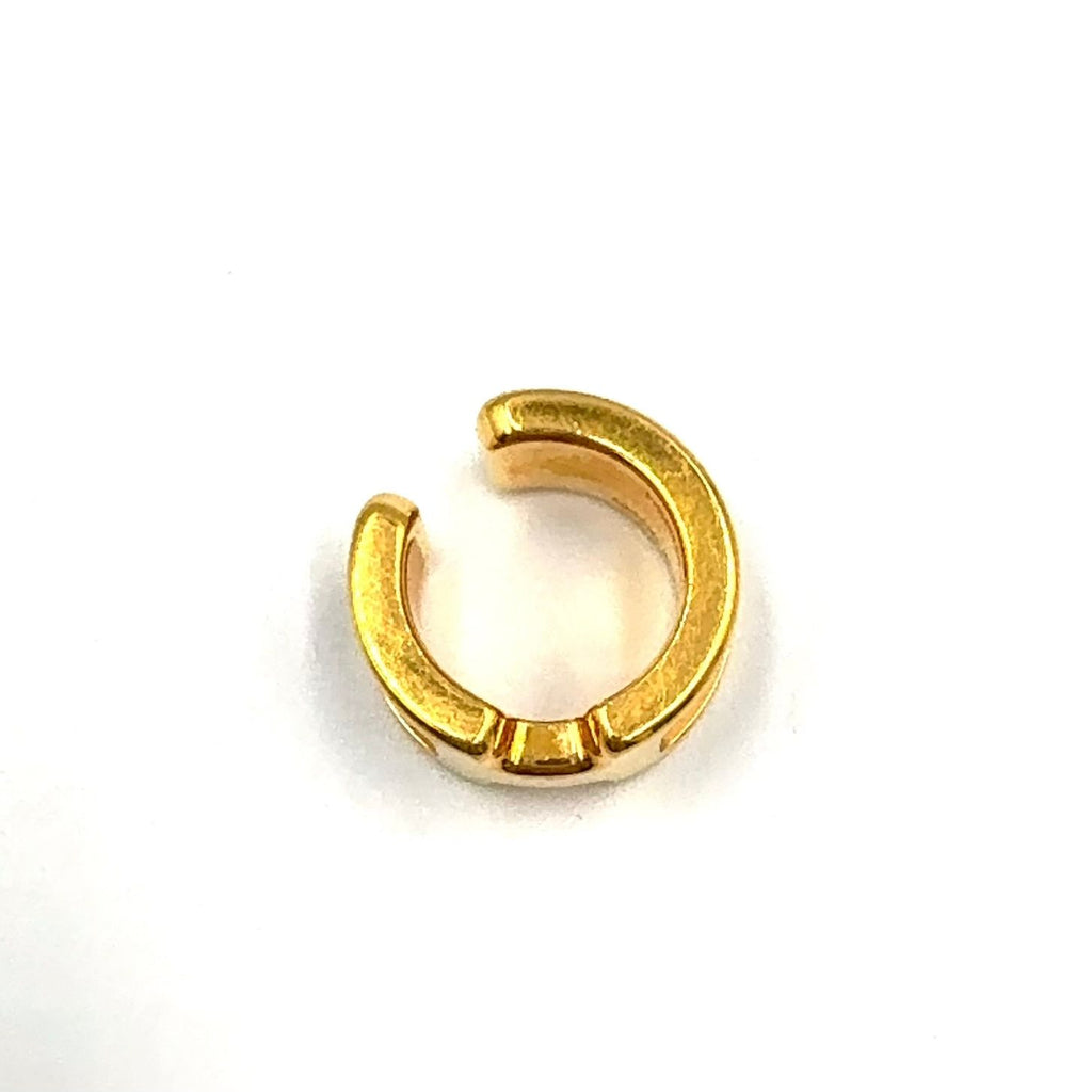 Hermes Ear Cuff Olympe PM Gold Plated Black Earrings — view 3