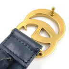 Gucci GG Marmont Leather Black Belt Gold — view 6