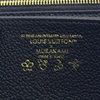Louis Vuitton Zippy Wallet Takashi Murakami Panda Collaboration Leather Black — view 4