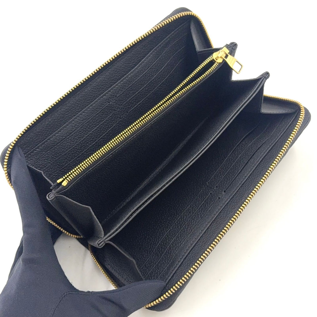 Louis Vuitton Zippy Wallet Takashi Murakami Panda Collaboration Leather Black — view 3