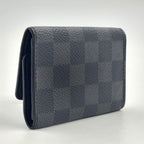 Louis Vuitton Multicles 6 Damier Graphite Leather Black Key Case Silver Key — view 2