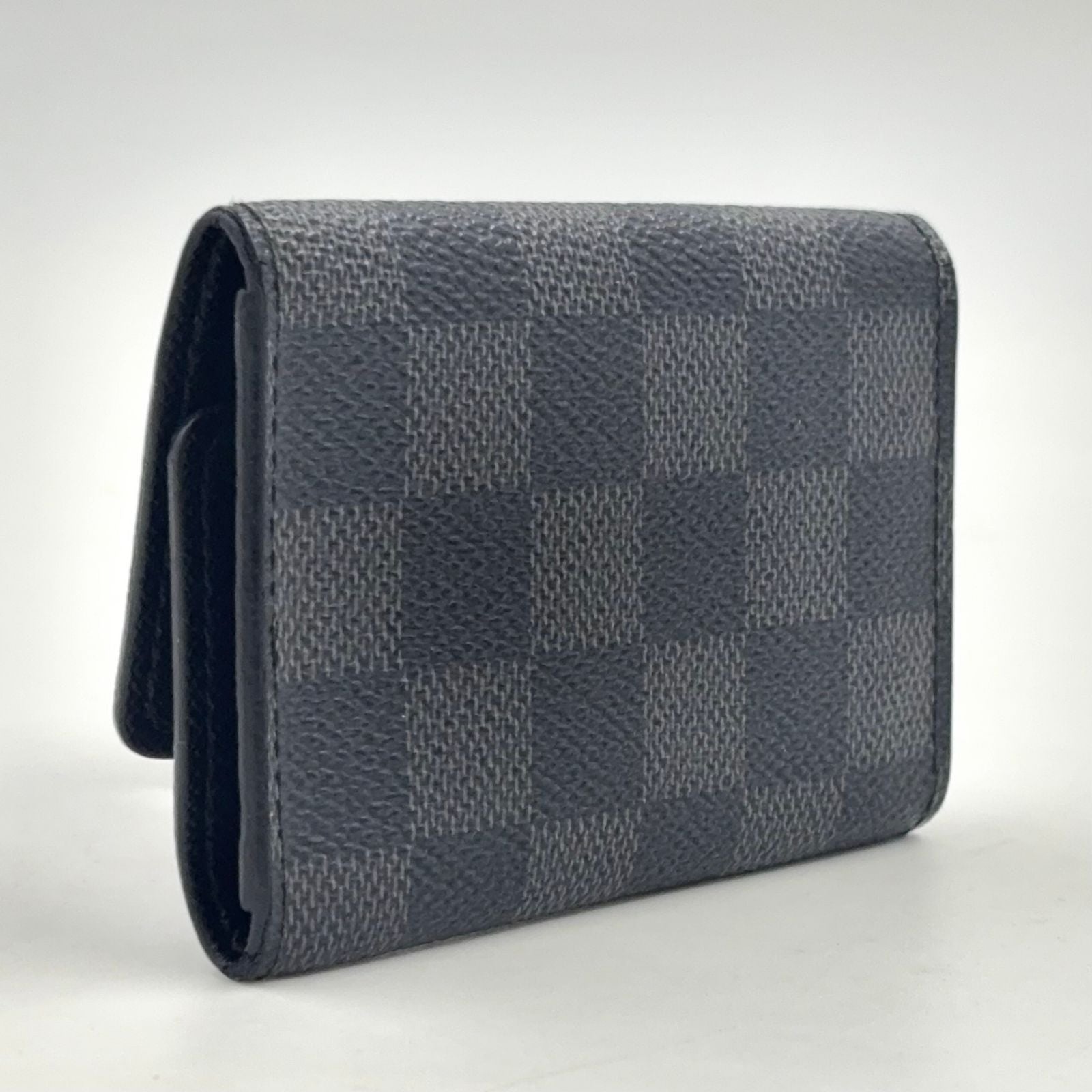 Louis Vuitton Multicles 6 Damier Graphite Leather Black Key Case Silver Key — view 2