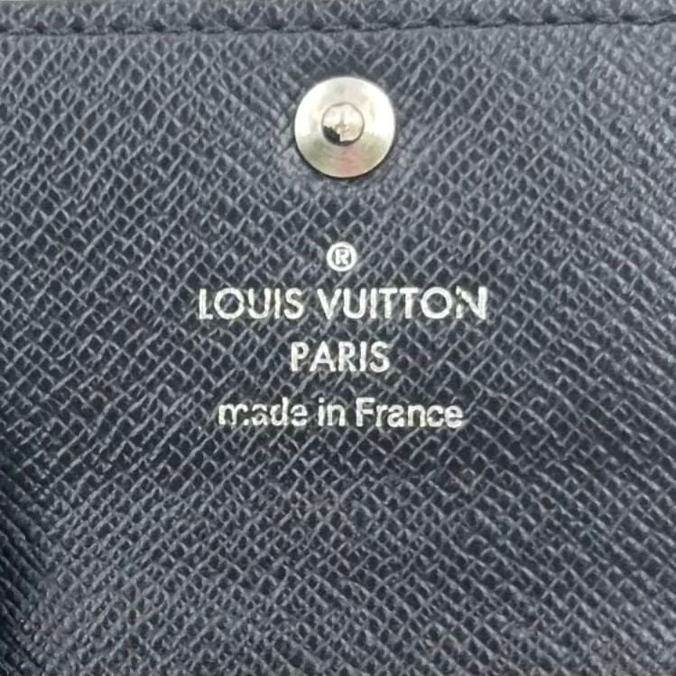 Louis Vuitton Multicles 6 Damier Graphite Leather Black Key Case Silver Key — view 4