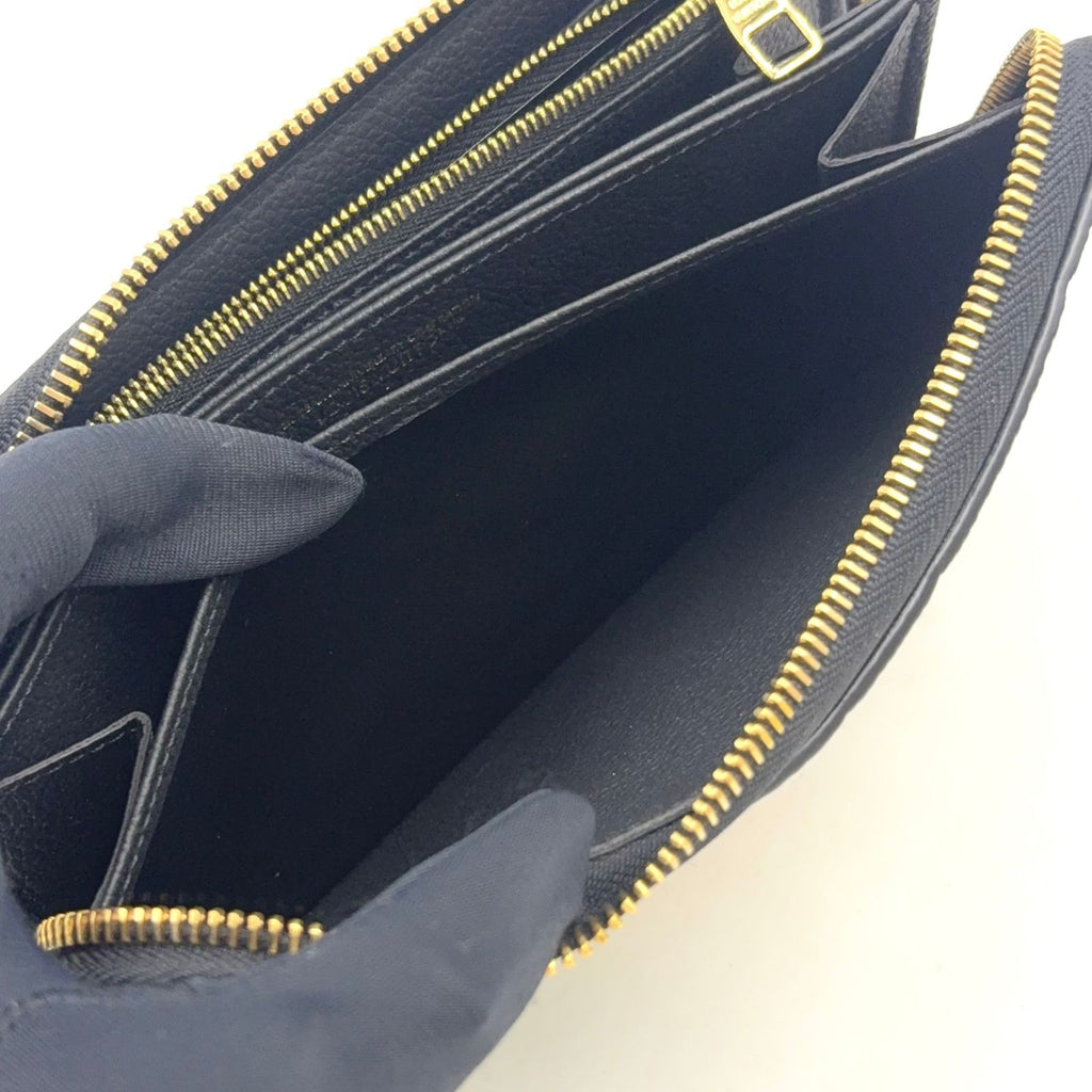 Louis Vuitton Zippy Wallet Takashi Murakami Panda Collaboration Leather Black — view 7