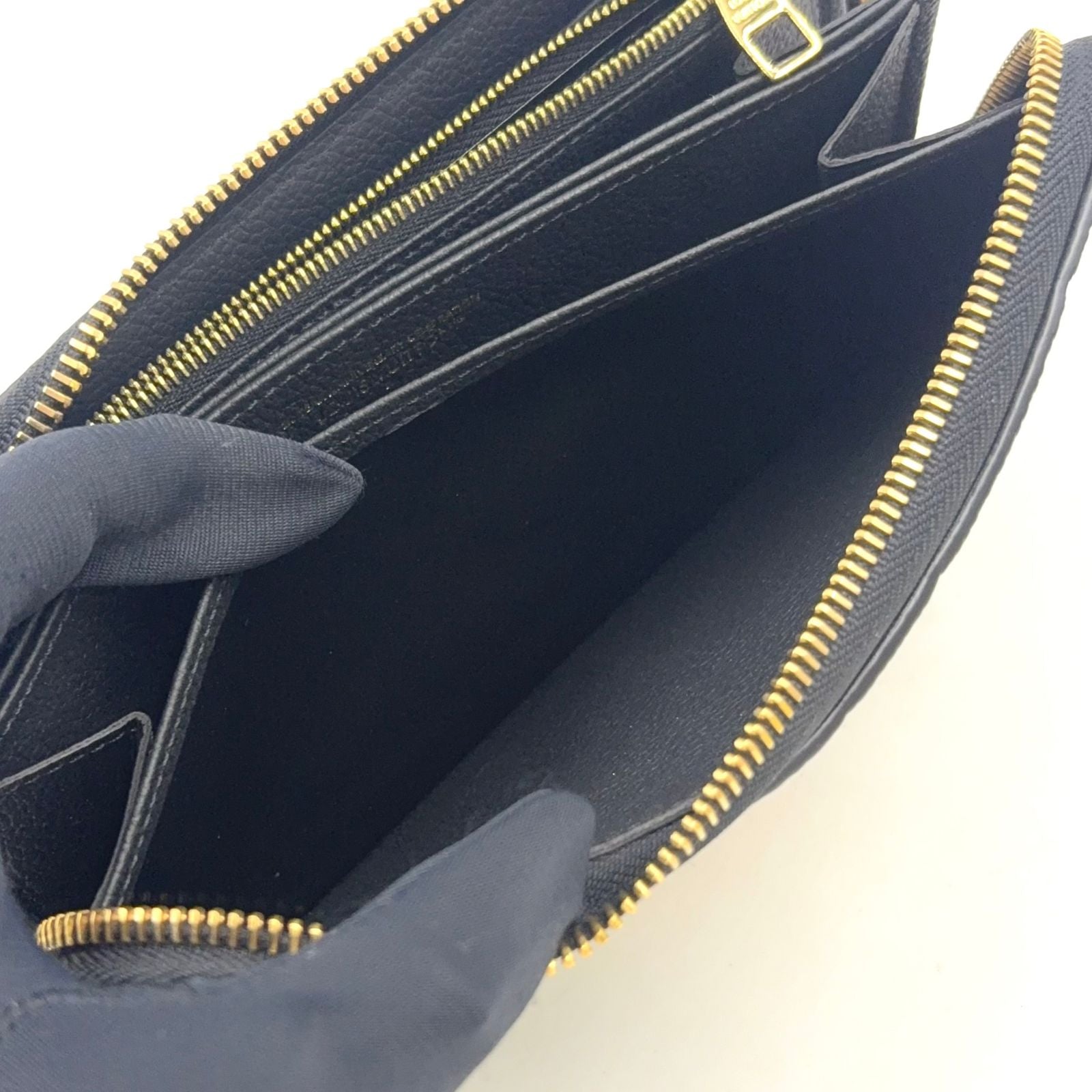 Louis Vuitton Zippy Wallet Takashi Murakami Panda Collaboration Leather Black — view 7