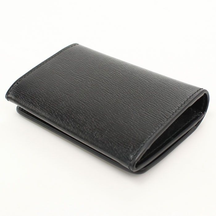 Gucci Card Case Script Business Leather — view 2