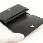 Gucci Card Case Script Business Leather — view 3