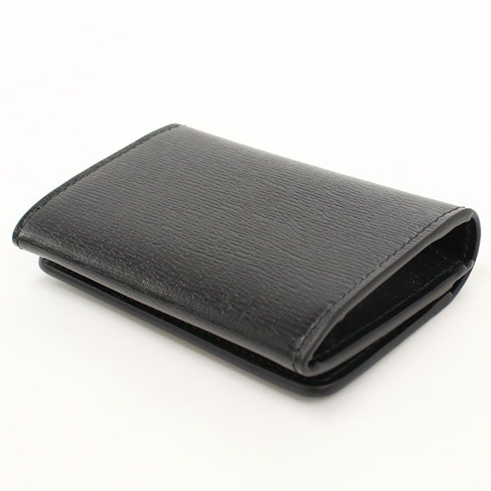 Gucci Card Case Script Business Leather — view 2