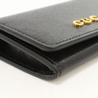 Gucci Card Case Script Business Leather — view 6