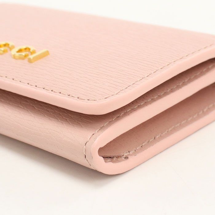 Gucci Card Case Script Business Leather — view 5