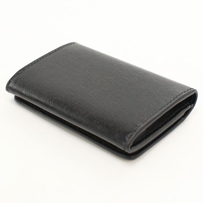 Gucci Card Case Script Business Leather — view 2