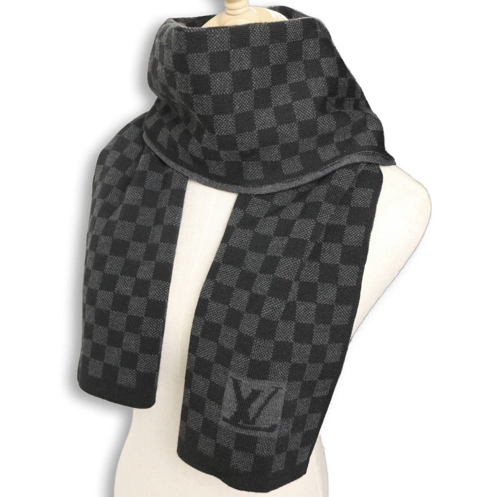 Louis Vuitton Damier Black Echarpe Petit Scarf
