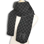 Louis Vuitton Damier Black Echarpe Petit Scarf