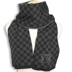 Louis Vuitton Damier Black Echarpe Petit Scarf — view 2