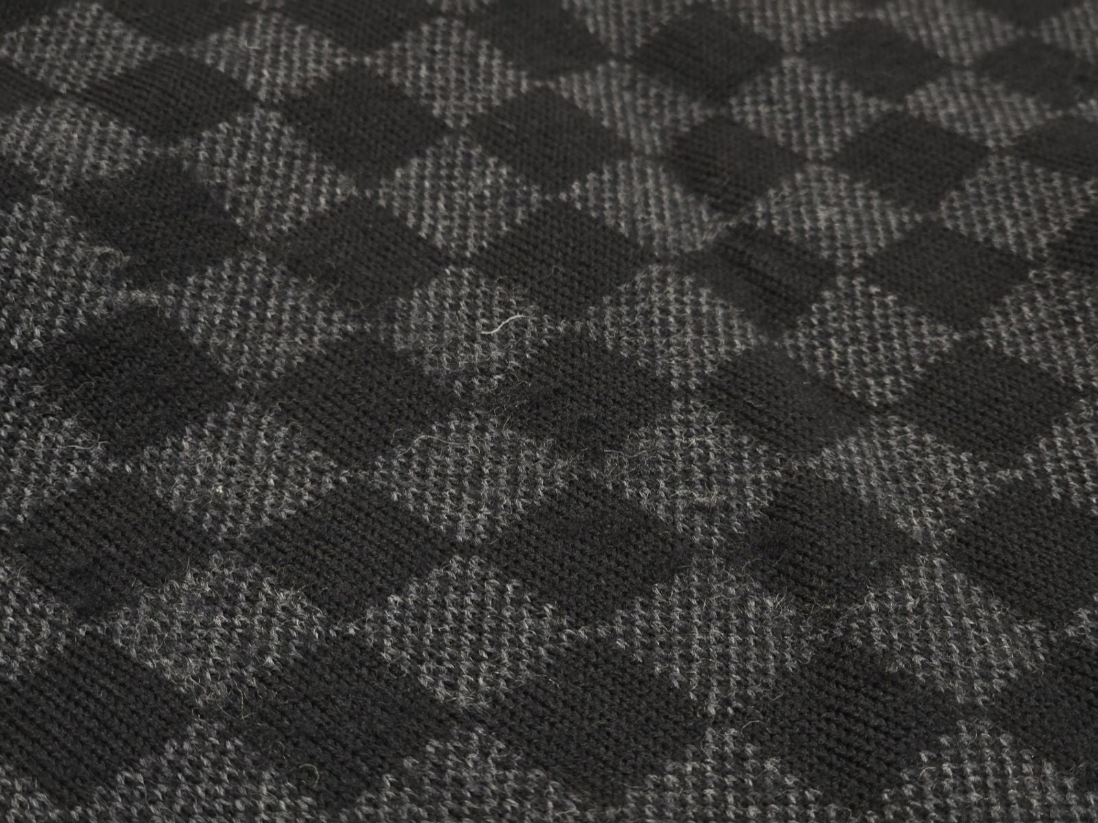 Louis Vuitton Damier Black Echarpe Petit Scarf — view 6
