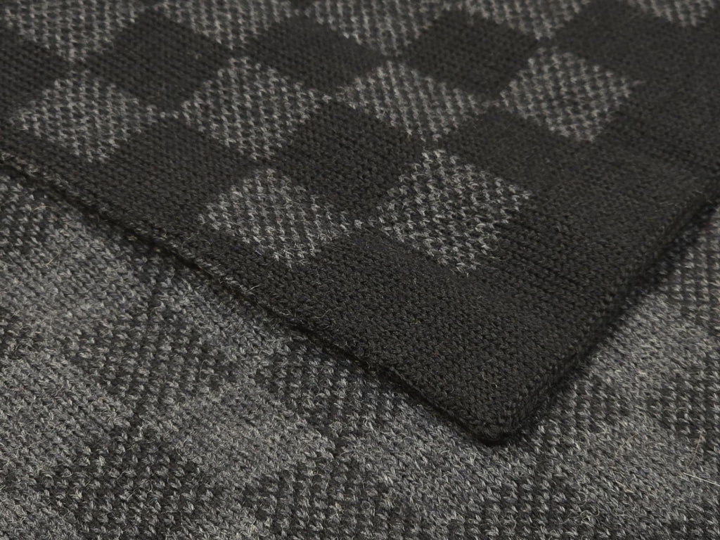 Louis Vuitton Damier Black Echarpe Petit Scarf — view 4