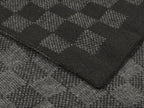 Louis Vuitton Damier Black Echarpe Petit Scarf — view 4