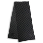 Louis Vuitton Damier Black Echarpe Petit Scarf — view 7