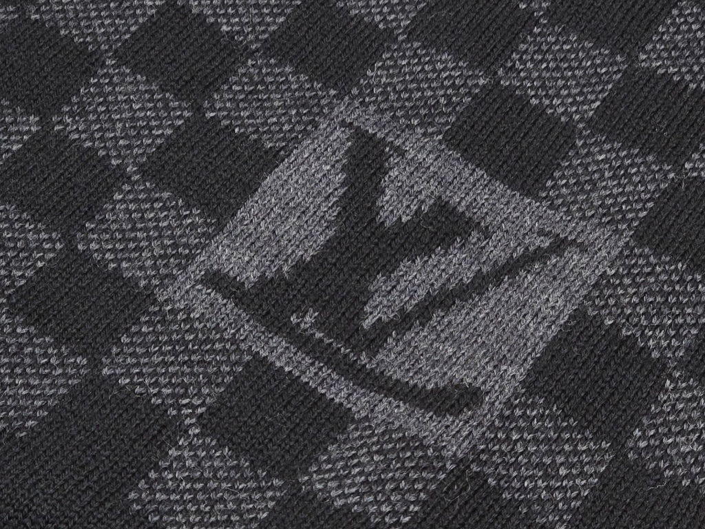Louis Vuitton Damier Black Echarpe Petit Scarf — view 3