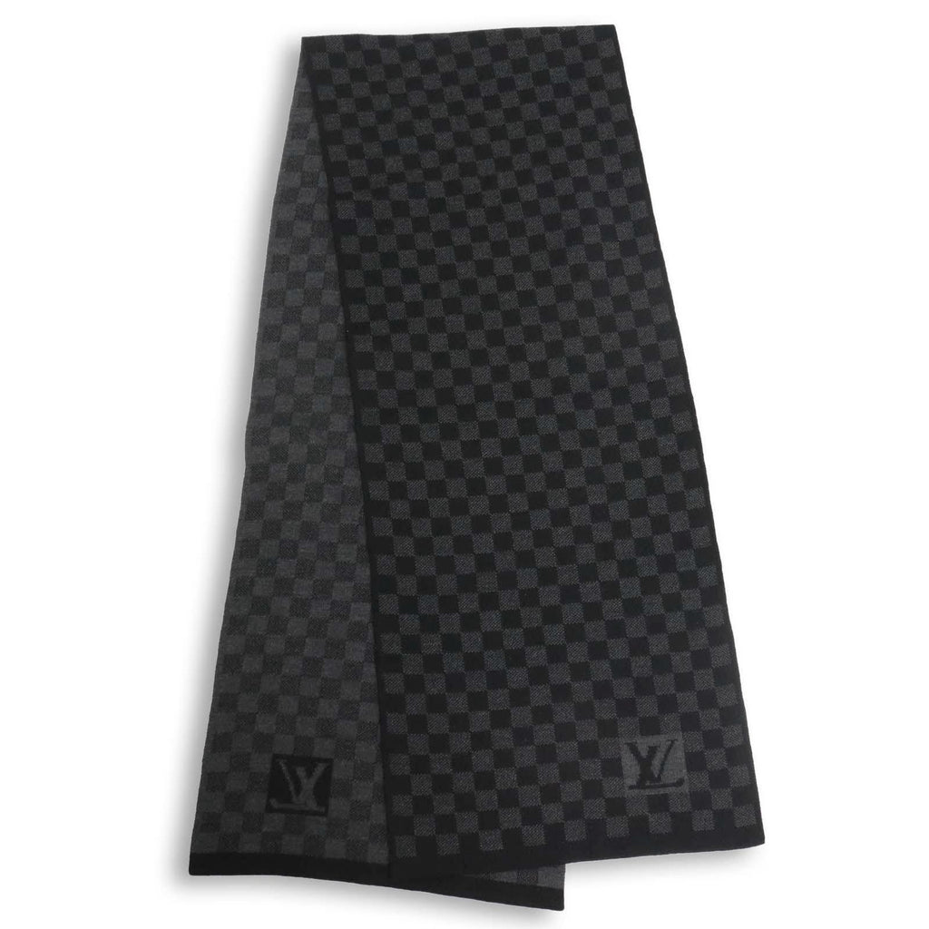 Louis Vuitton Damier Black Echarpe Petit Scarf — view 8