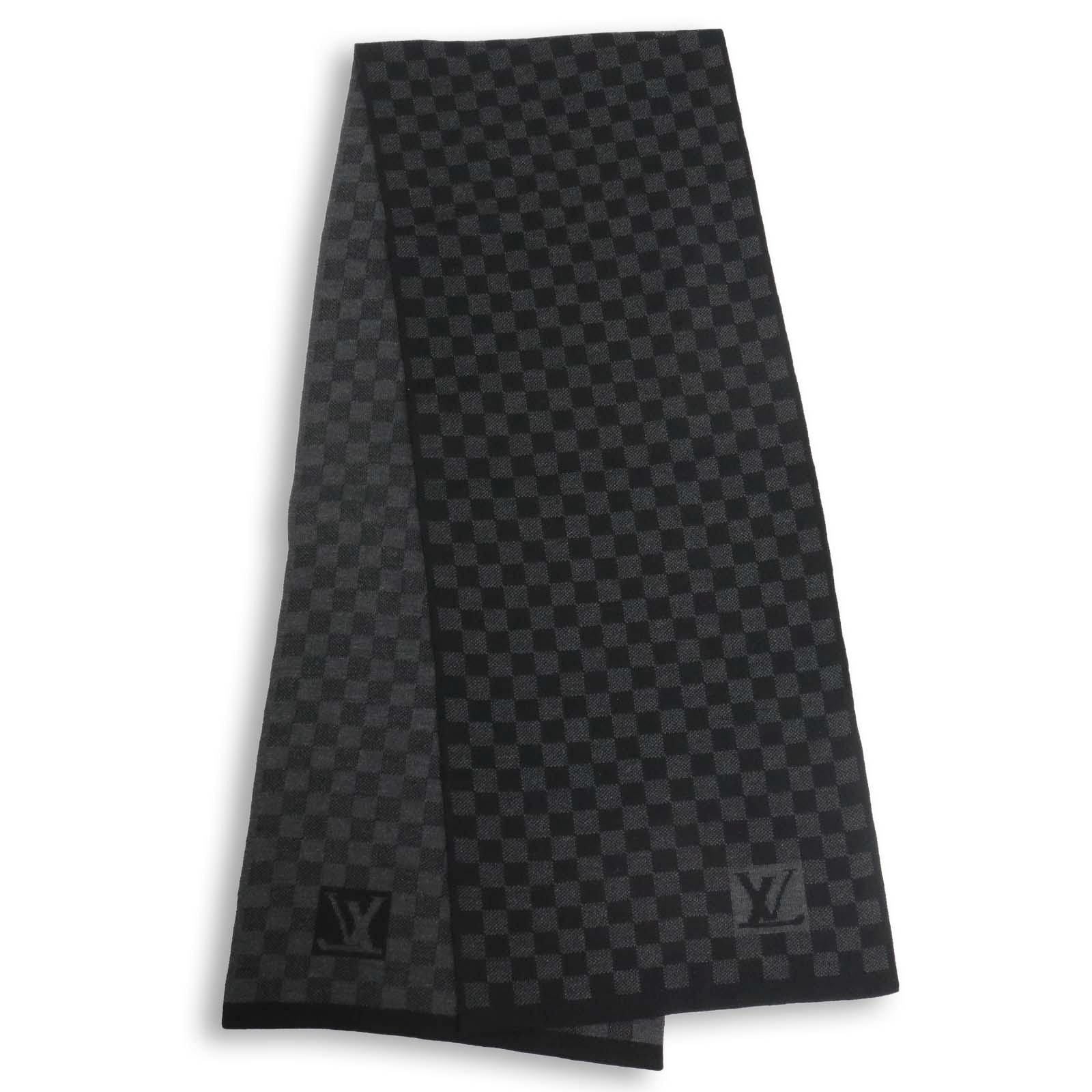 Louis Vuitton Damier Black Echarpe Petit Scarf — view 8