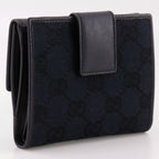 Gucci Compact Wallet 035 GG Canvas Black Bifold — view 3