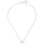 Hermes Clou de H Necklace Pink Gold 18k Diamond — view 2