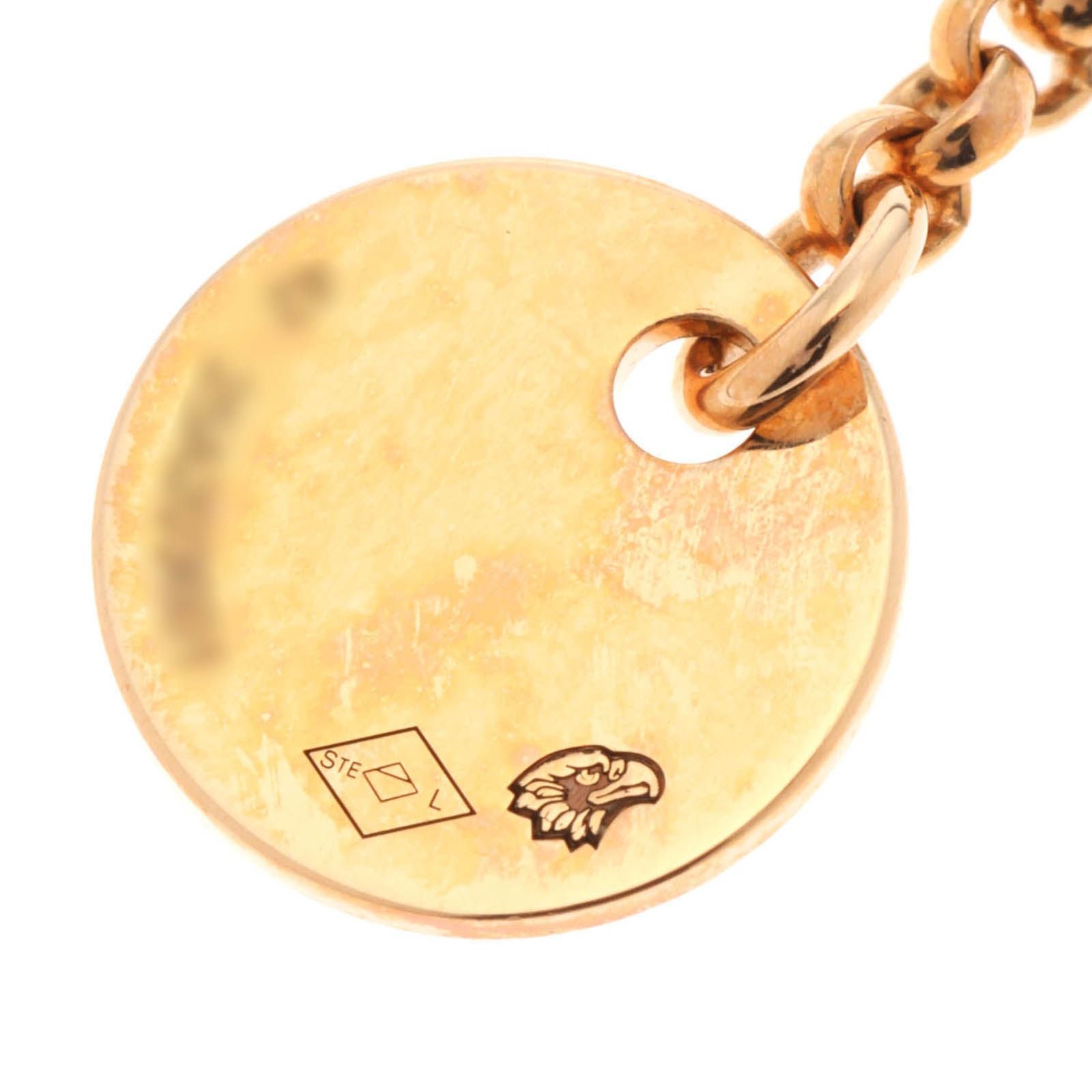 Hermes Clou de H Necklace Pink Gold 18k Diamond — view 4