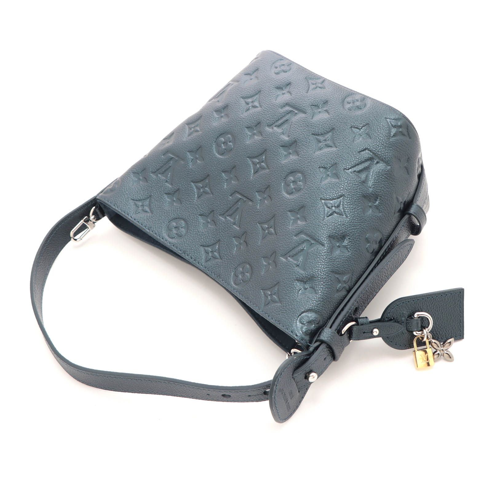 Louis Vuitton All in BB Monogram Empreinte Navy Handbag — view 4