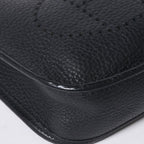 Hermes Evelyne TPM Shoulder Bag Taurillon Clemence Black Silver — view 6