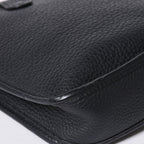 Hermes Evelyne TPM Shoulder Bag Taurillon Clemence Black Silver — view 8