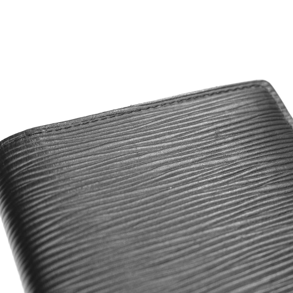 Louis Vuitton Portefeuille Brazza Epi Noir Wallet — view 7