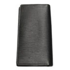 Louis Vuitton Portefeuille Brazza Epi Noir Wallet — view 4