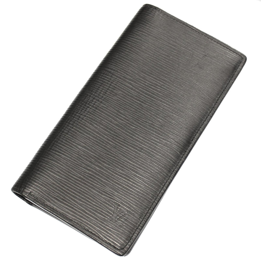 Louis Vuitton Portefeuille Brazza Epi Noir Wallet — view 2