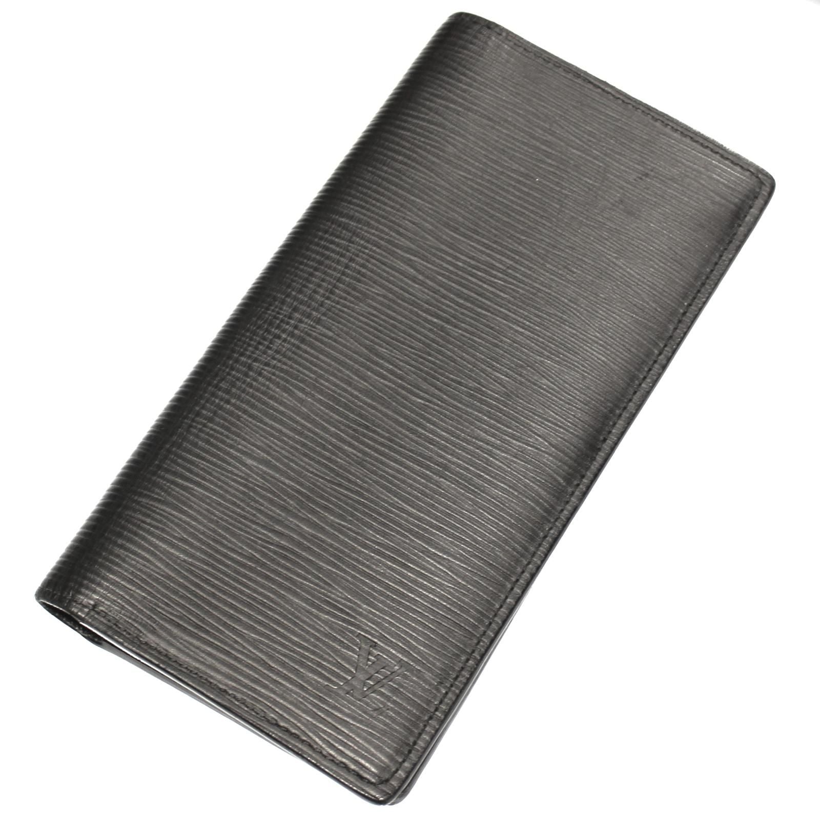 Louis Vuitton Portefeuille Brazza Epi Noir Wallet — view 2