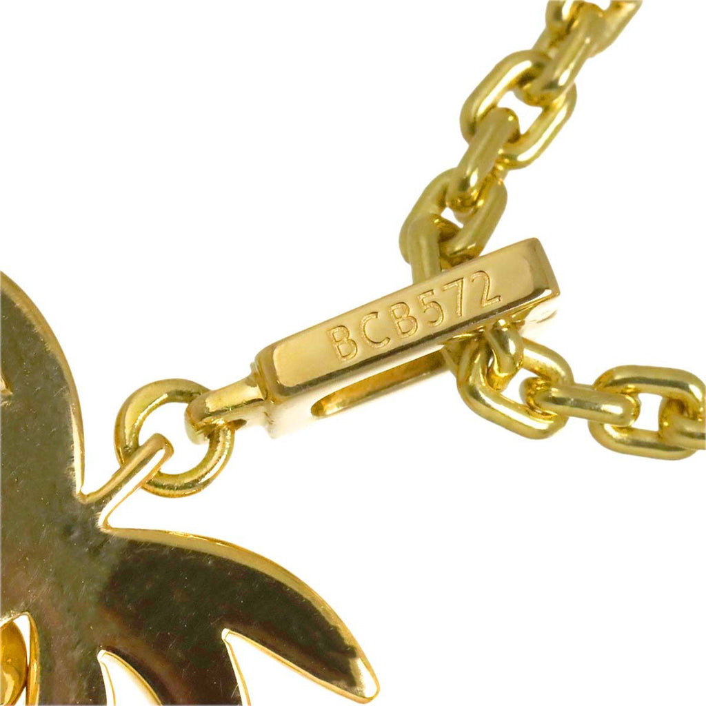 Louis Vuitton Palm Tree Diamond Necklace 50 18k Yellow Gold — view 4