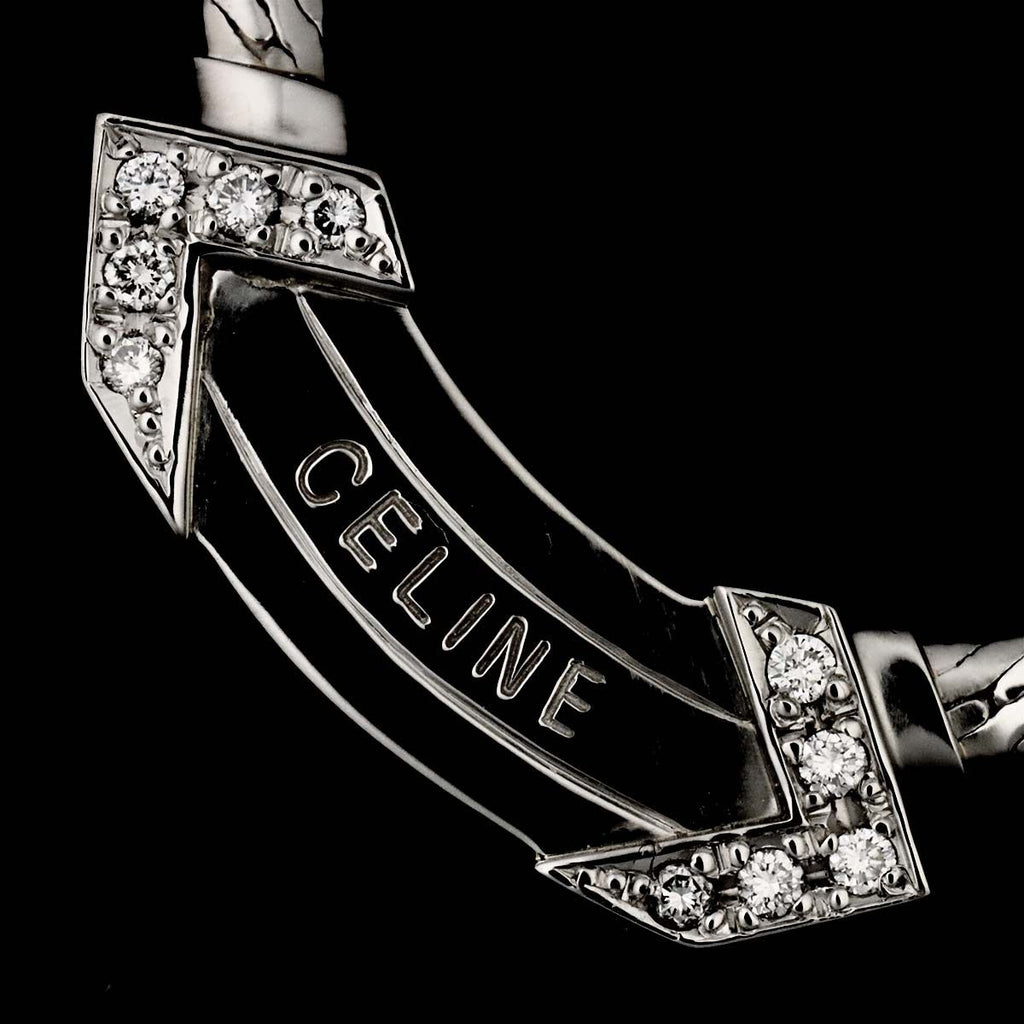 Celine Diamond Necklace 42 Platinum — view 8
