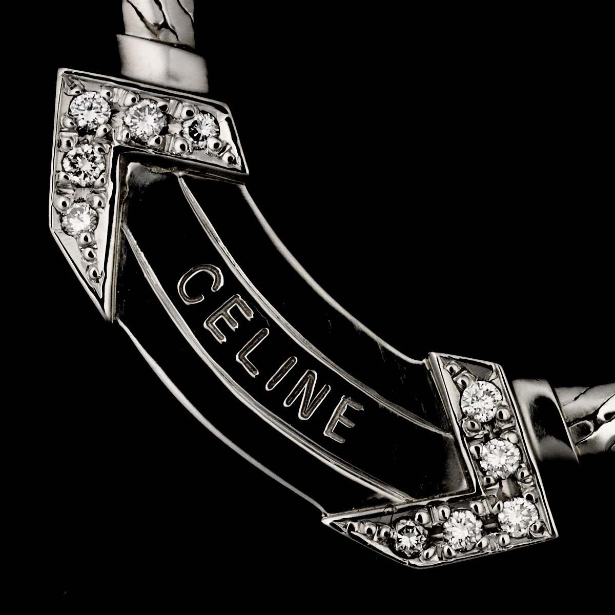 Celine Diamond Necklace 42 Platinum — view 8