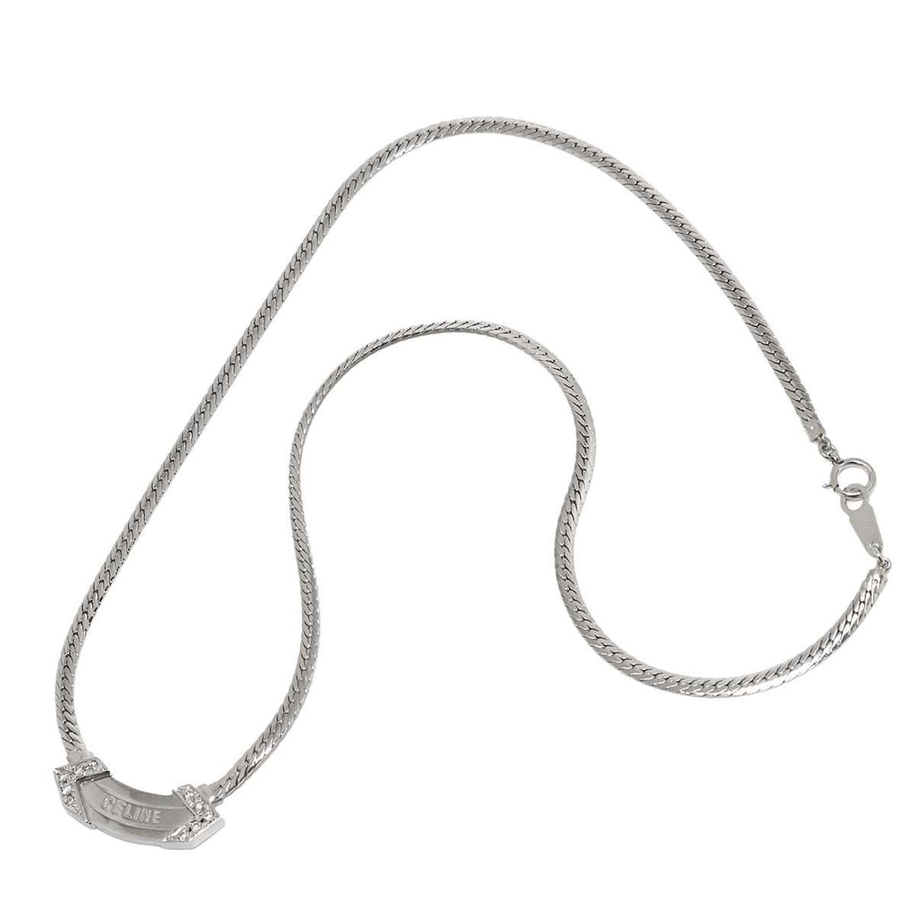 Celine Diamond Necklace 42 Platinum — view 2