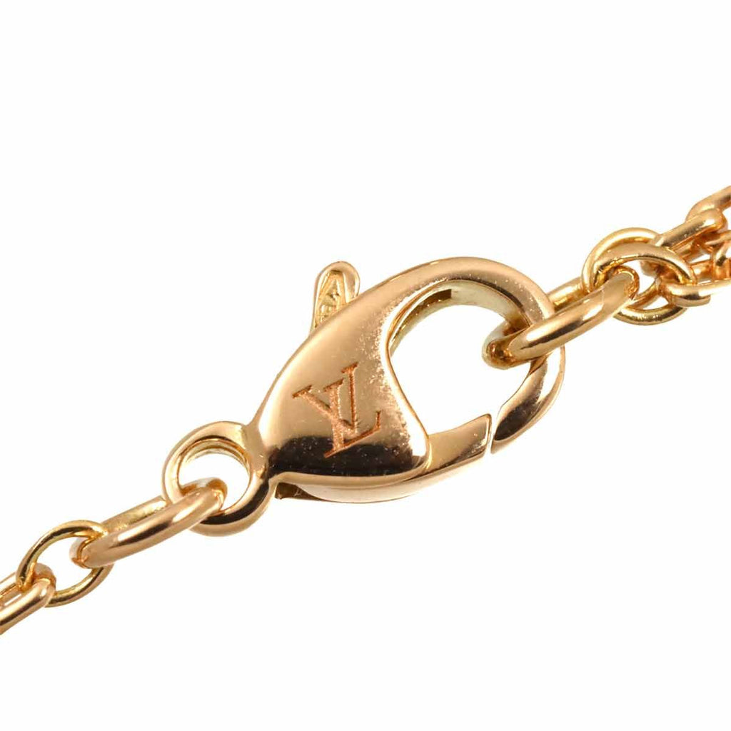 Louis Vuitton le Damier de Diamond Necklace 50 18k Pink Gold — view 6