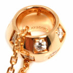Louis Vuitton le Damier de Diamond Necklace 50 18k Pink Gold — view 5