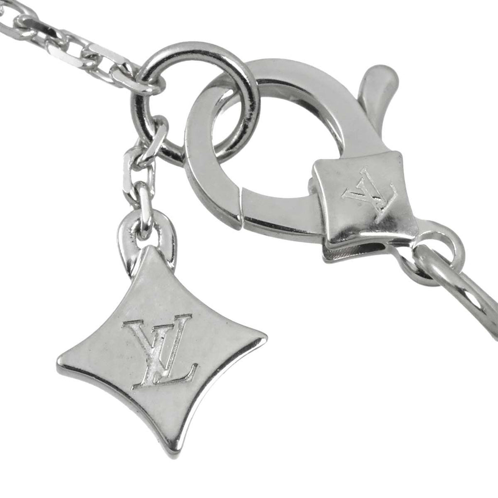Louis Vuitton Double Round Diamond Necklace 42 18k White Gold — view 5