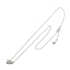 Louis Vuitton Double Round Diamond Necklace 42 18k White Gold — view 2