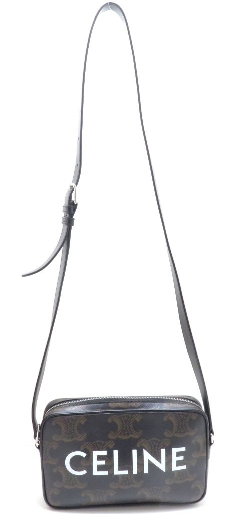 Celine Triomphe Medium Messenger Shoulder Bag — view 2