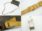 Louis Vuitton LV Trotteur Monogram Shoulder Bag Pochette Brown — view 6