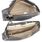 Fendi Selleria Peekaboo Regular 2-Way Bag Leather Gray — view 7