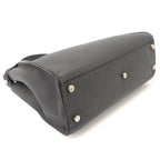 Fendi Selleria Peekaboo Regular 2-Way Bag Leather Gray — view 5